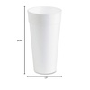 image:imageGenuine Joe 20oz Styrofoam Cup Pack of 500