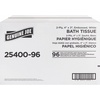 image:imageGenuine Joe 2ply Standard Bath Tissue Rolls  2 Ply  3 x 4  400 SheetsRoll  White  Perforated Absorbent Soft  96  Carton