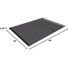 image:imageGenuine Joe AntiFatigue Mat Nitrile RubberVinyl 3 by 5Feet Black3 by 5Feet
