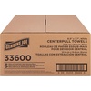 image:imageGenuine Joe Centerpull Towel Rolls  813 Width x 756 Length  600 SheetsRoll  3 Core  White  Virgin Fiber  6  Carton