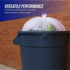 image:imageGenuine Joe GJO01014 LowDensity StarBottom Trash Can Liner Coreless Roll 60 Gallon Capacity 58 Length x 38 Width x 080 mil Thickness Clear Box of 100