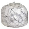 image:imageGenuine Joe GJO01016 LowDensity Flat Bottom Trash Can Liner 56 Gallon Capacity 48 Length x 43 Width x 080 mil Thickness Clear Box of 100