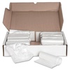 image:imageGenuine Joe GJO01757 HighDensity Trash Can Liner 33 Gallon Capacity 40 Length x 33 Width x 043 mil Thickness Clear Case of 500Translucent