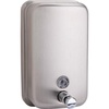 image:imageGenuine Joe GJO02201 Stainless Steel Manual Soap Dispenser 315 fl oz Capacity
