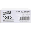 image:imageGenuine Joe Halffold Toilet Seat Covers Pack of 2500250 Count Pack of 10