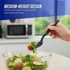 image:imageGenuine Joe Heavy Weight Plastic Fork Black 1000 Count