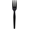 image:imageGenuine Joe Heavy Weight Plastic Fork Black 1000 Count