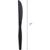 image:imageGenuine Joe Heavy Weight Plastic Knife Black 1000 Count