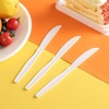image:imageGenuine Joe HeavyMedium Weight Plastic Knife White 100 Count