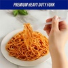 image:imageGenuine Joe Heavyweight White Plastic Forks Pack of 1004000