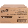 image:imageGenuine Joe Jumbo Roll Bath Tissue 2Ply 33 x 700 White 12 Count33 x 500 Pack of 12