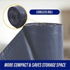 image:imageGenuine Joe Low Density Can Liners 285 x 43 23 gal Capacity 10 mil Black Fits Slim Jim Receptacles 150 Count