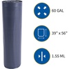 image:imageGenuine Joe Low Density HeavyDuty Can Liner 39 x 56 60 gal Capacity 155 mil Black 50 Count