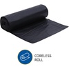 image:imageGenuine Joe Low Density HeavyDuty Can Liners 39 x 46 45 gal Capacity 150 mil Black 50 Count1 Count Pack of 50