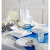 image:imageGenuine Joe Plastic Rectangular Table Cover 108 x 54 White Pack of 24White