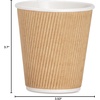 image:imageGenuine Joe Rippled Hot Cup 12oz Pack of 2510oz