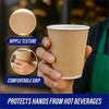 image:imageGenuine Joe Rippled Hot Cup 12oz Pack of 2510oz