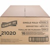 image:imageGenuine Joe Singlefold Paper Towels 1025 x 91 1Ply Kraft 250Pack 16 Count