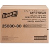 image:imageGenuine Joe Standard Bath Tissue 3 x 4 2Ply 400 SheetsRoll 96 Count4 x 4  550 Count Pack of 80