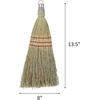 image:imageGenuine Joe Whisk Broom Metal Hang Ring Natural 12 CountPack of 1