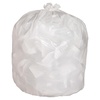 image:imageGenuine Joe GJO02312 Heavy Duty LowDensity Kitchen Trash Bag 13 Gallon Capacity 31 Width x 24 Height x 085 mil Thickness White Box of 150