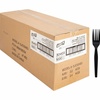 image:imageGenuine Joe Heavy Weight Plastic Fork Black 1000 Count