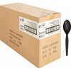 image:imageGenuine Joe Heavy Weight Plastic Spoon Black 1000 CountSpoon