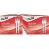 image:imageGenuine Joe Heavyweight White Plastic Forks Pack of 1004000