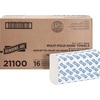 image:imageGenuine Joe Multifold Hand Towels 95 x 910 1Ply White 250Pack 16 Count
