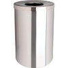 image:imageGenuine Joe Round Indoor Waste Receptacle 30 gal Capacity 315 x 20 Diameter Stainless Steel