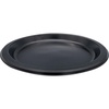 image:imageGenuine Joe Round Plastic Black Plates 9 Pack of 125Black