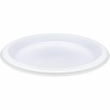 image:imageGenuine Joe Round Plastic Black Plates 9 Pack of 125White