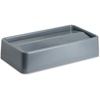 image:imageGenuine Joe SpaceSaving Slim Container Swing Lid Gray 1 Count203 x 115 x 46