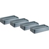 image:imageGenuine Joe SpaceSaving Swing Lid 46 x 203 x 115 Gray 4 Count