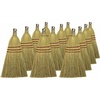 image:imageGenuine Joe Whisk Broom Metal Hang Ring Natural 12 CountPack of 12