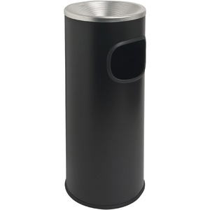 image:imageGenuine Joe  GJO58884 FireSafe 3Gallon Ashtray Black ReceptacleReceptacle