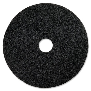 image:imageGenuine Joe 14 Floor Stripping Pad 175 RPM to 350 RPM Speed Supported Black 5 Count