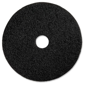 image:imageGenuine Joe 20 HeavyDuty Floor Stripping Pad Black 5 Count