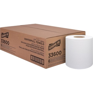 image:imageGenuine Joe Centerpull Towels 3 Core 1Ply 813 x 756 600 SheetsRoll 6 Count813 x 756