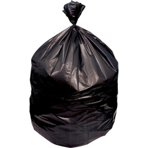 image:imageGenuine Joe GJO01757 HighDensity Trash Can Liner 33 Gallon Capacity 40 Length x 33 Width x 043 mil Thickness Clear Case of 500Black