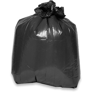 image:imageGenuine Joe GJO02148 2Ply Low Density Can Liner 16 Gallon Capacity 060 mil Thickness BrownBlack Case of 500Black