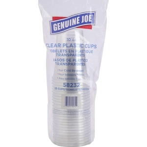 image:imageGenuine Joe GJO58231 Clear Plastic Cups 12 oz Pack of 2510oz