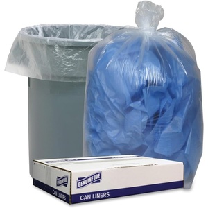 image:imageGenuine Joe GJO70341 Maximum Strength Trash Can LinerBlack 33 Gal 135 mil Pack of 100Clear
