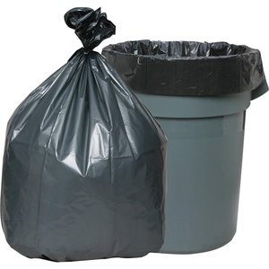 image:imageGenuine Joe GJO70342 Maximum Strength Trash Can Liner Black 30 Gal 155 mil Pack of 50