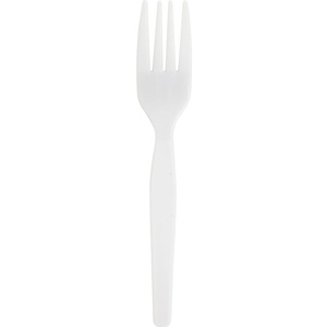 image:imageGenuine Joe Heavyweight Disposable Forks Bulk Packed 1000 Count