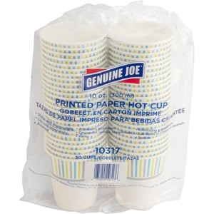 image:imageGenuine Joe Hot Cup 8oz Pack of 5010oz