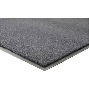 image:imageGenuine Joe Silver Series WalkOff Mat  6 Length x 4 Width  Vinyl  Charcoal