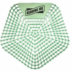image:imageGenuine Joe Urinal Screens Lasts Up to 30 Days Cucumber Melon Scented Green 10 Count