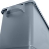 image:imageGenuine Joe 23Gallon Slim Waste Container 30 x 20 x 11 Gray 4 Piece