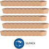 image:imageGenuine Joe GJO19049PK Protective Corrugated Cup Sleeve Brown Pack of 50